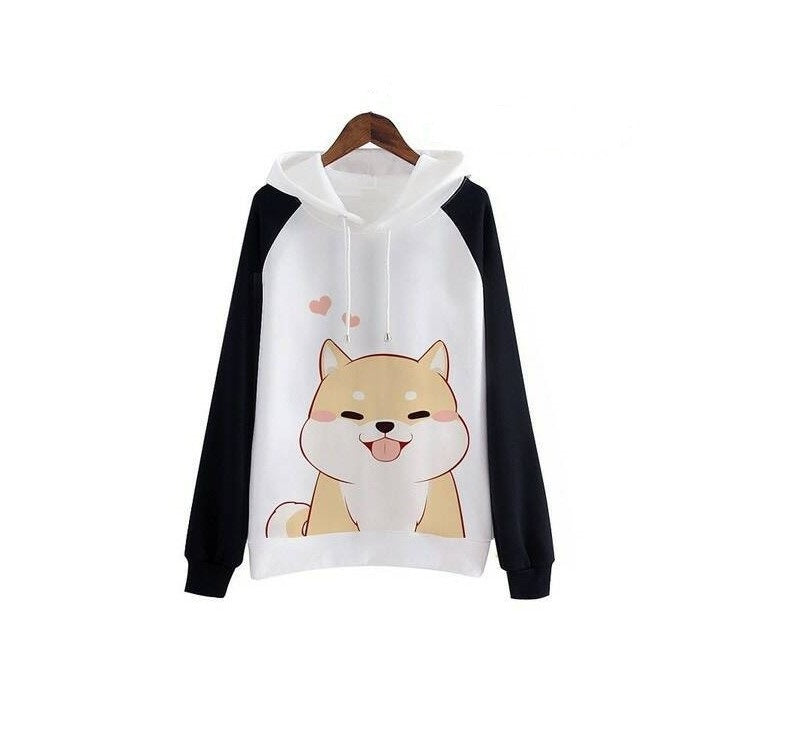 Women's printed hoodie