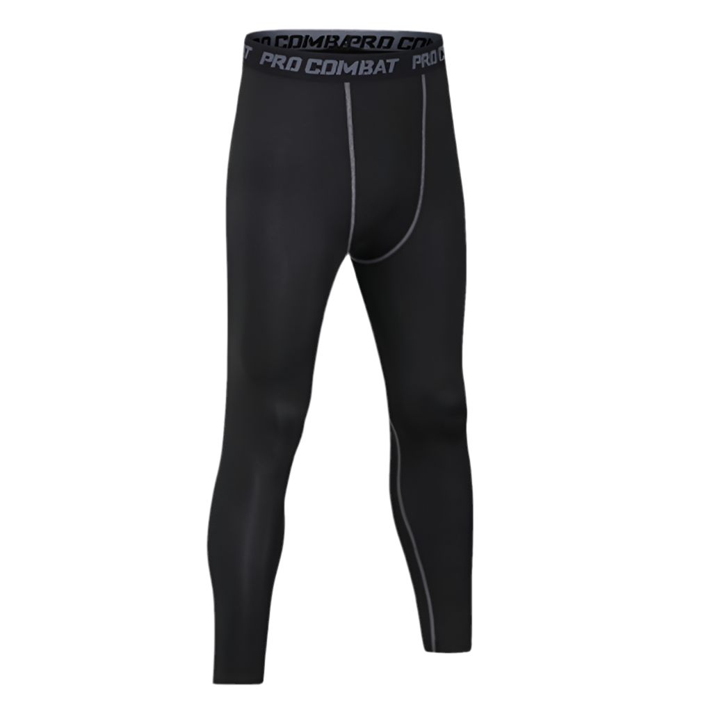 Men Leggings Compression Pants Gym Fitness Sports Running Quick Dry Leggings Tights Breathable Skinny Trousers Sportswear Male