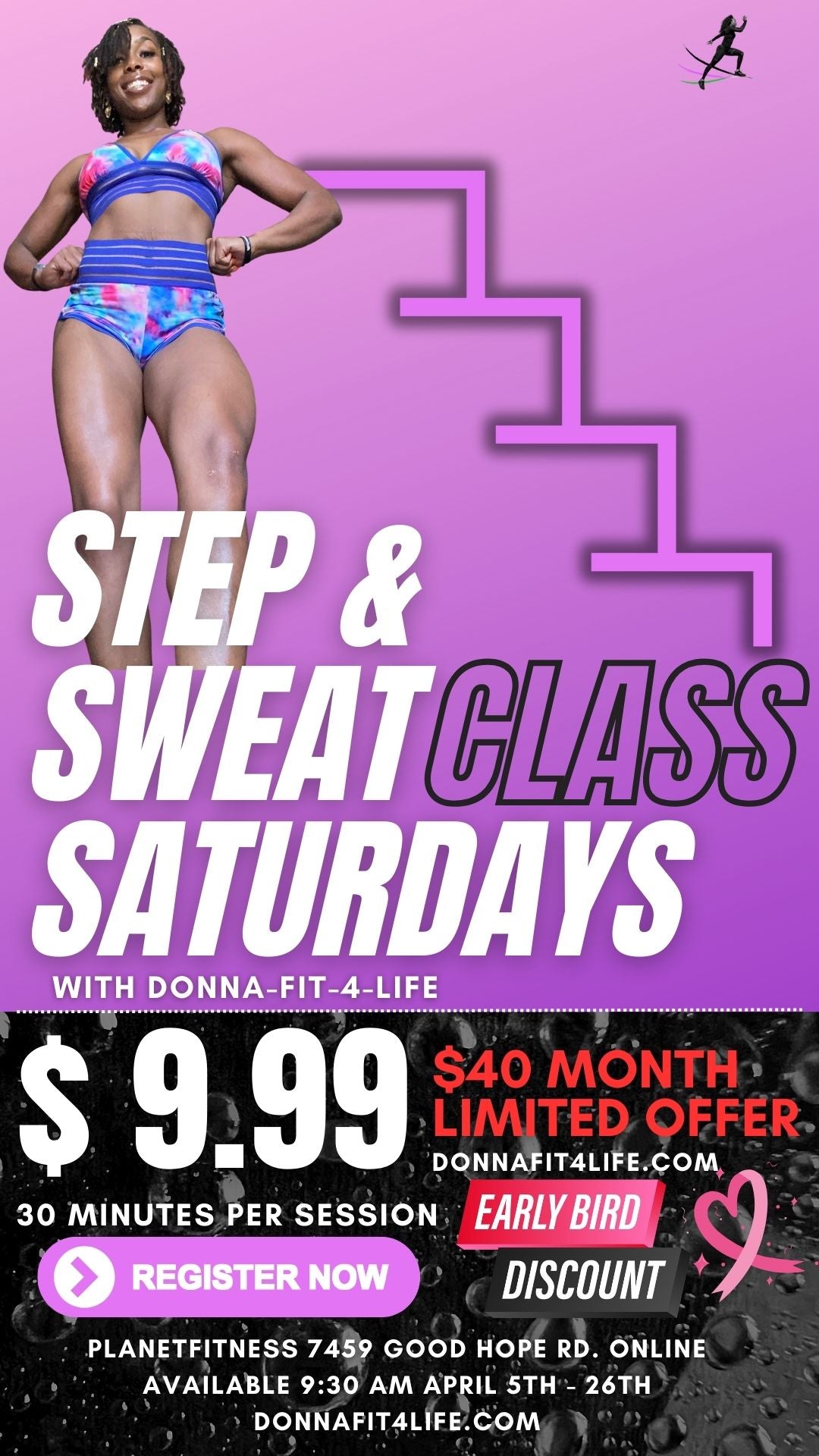 Step and Sweat Class