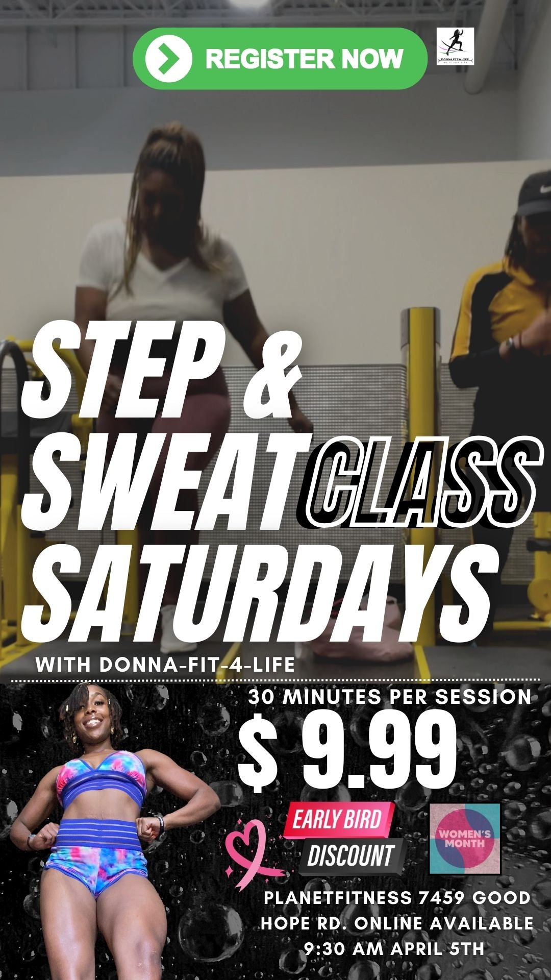 Step and Sweat Class