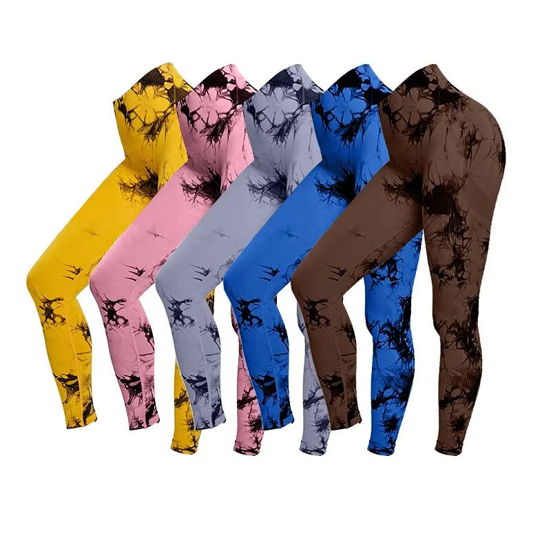 Tie Dye Leggings Women